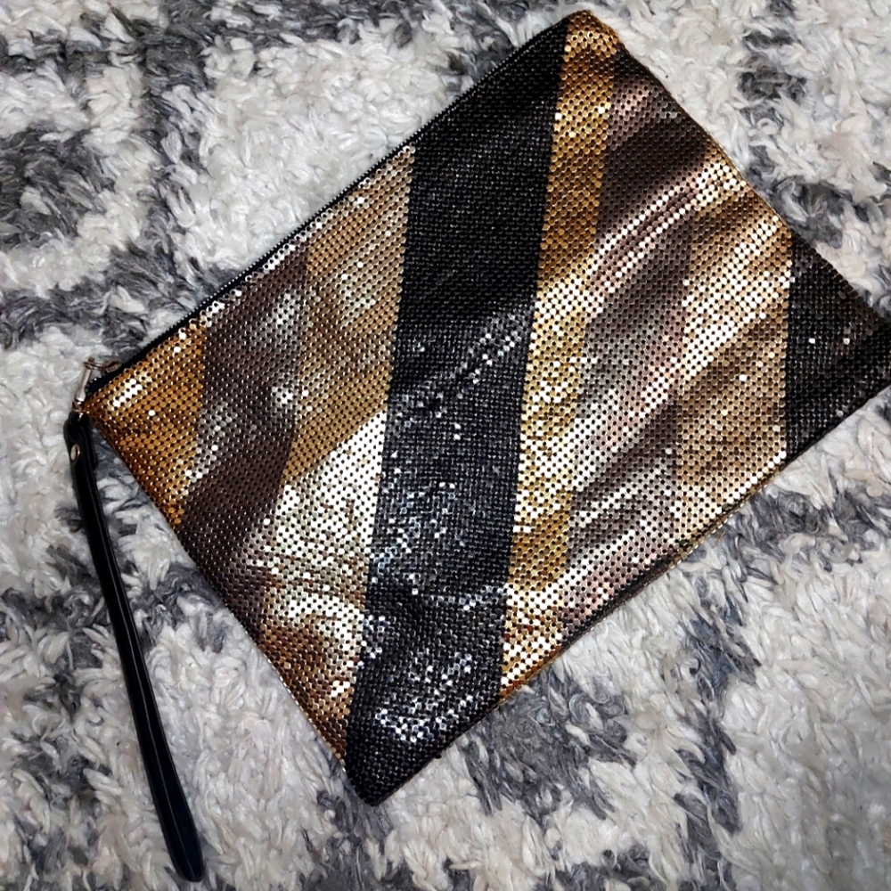 BCBG Maxazria Y2K Mesh Clutch